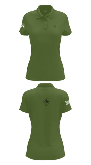 Womens Short Sleeve Performance Polo, Octagon, , Teamtime, Team time, sublimation, custom sports apparel, team uniforms, spirit wear, spiritwear, sports uniforms, custom shirts, team store, custom team store, fundraiser sports, apparel fundraiser
