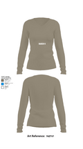 Baker 6 37103907 Women's Long Sleeve V-neck Shirt - 59