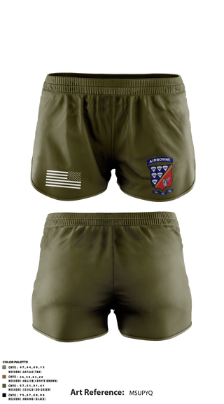Ranger Panties, 647 Quartermaster Company, Army, Teamtime, Team time, sublimation, custom sports apparel, team uniforms, spirit wear, spiritwear, sports uniforms, custom shirts, team store, custom team store, fundraiser sports, apparel fundraiser