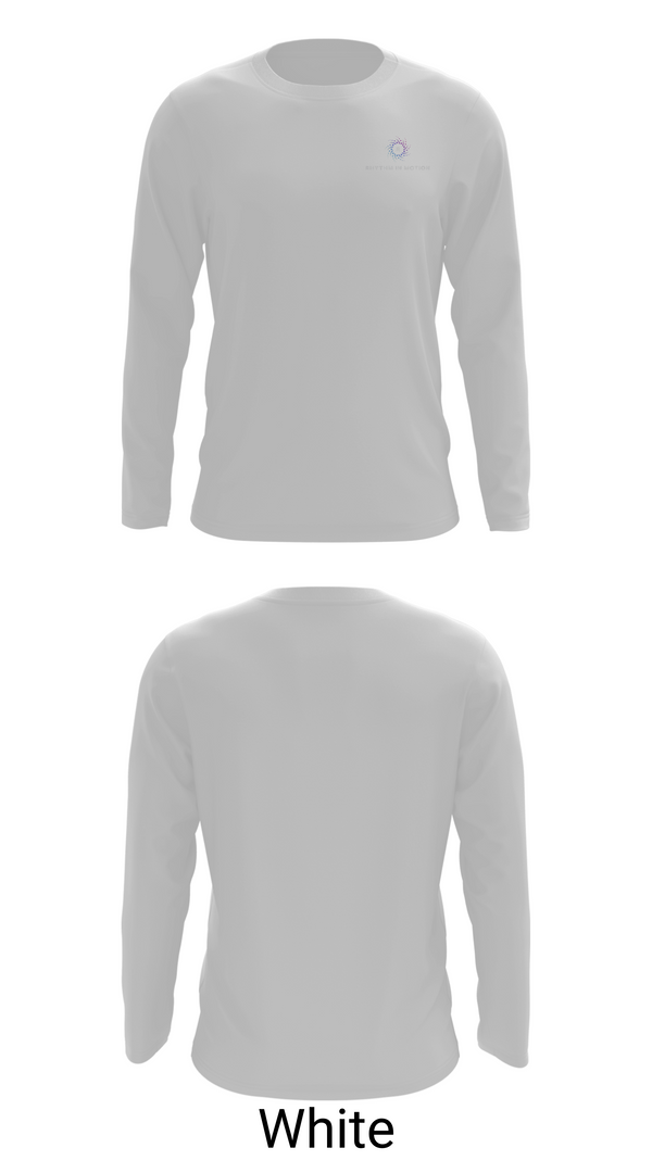 Long Sleeve Performance Shirt, Rhythm In Motion, , Teamtime, Team time, sublimation, custom sports apparel, team uniforms, spirit wear, spiritwear, sports uniforms, custom shirts, team store, custom team store, fundraiser sports, apparel fundraiser