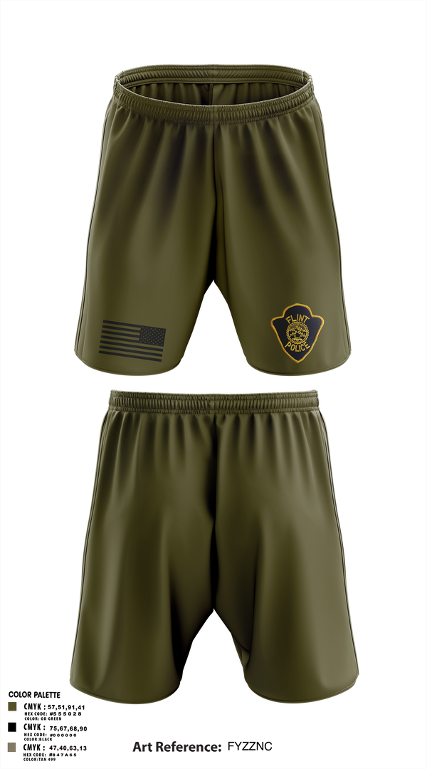 Athletic Shorts With Pockets, City of Flint Police, Police, Teamtime, Team time, sublimation, custom sports apparel, team uniforms, spirit wear, spiritwear, sports uniforms, custom shirts, team store, custom team store, fundraiser sports, apparel fundraiser