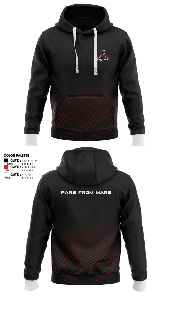 Hoodie, PARS FROM MARS, Golf, Teamtime, Team time, sublimation, custom sports apparel, team uniforms, spirit wear, spiritwear, sports uniforms, custom shirts, team store, custom team store, fundraiser sports, apparel fundraiser
