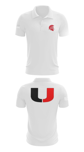 Short Sleeve Performance Polo, Union High School Football, Football, Teamtime, Team time, sublimation, custom sports apparel, team uniforms, spirit wear, spiritwear, sports uniforms, custom shirts, team store, custom team store, fundraiser sports, apparel fundraiser