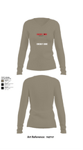 Energy Zone 36299353 Women's Long Sleeve V-neck Shirt - 28