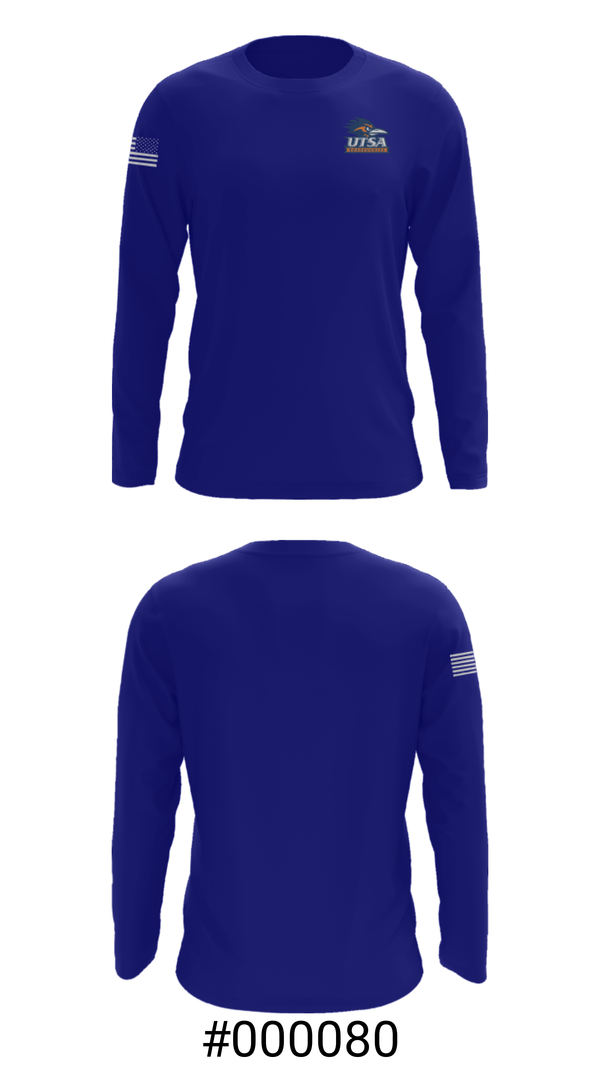 Long Sleeve Performance Shirt, University of Texas at San Antonio Baseball, Baseball, Teamtime, Team time, sublimation, custom sports apparel, team uniforms, spirit wear, spiritwear, sports uniforms, custom shirts, team store, custom team store, fundraiser sports, apparel fundraiser