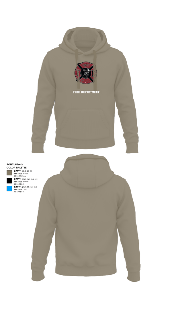 Hoodie, 386th ECES/CEF, Fire Department, Teamtime, Team time, sublimation, custom sports apparel, team uniforms, spirit wear, spiritwear, sports uniforms, custom shirts, team store, custom team store, fundraiser sports, apparel fundraiser