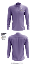 Amsterdam High School Volleyball 89487268 Quarter Zip Jacket - 1