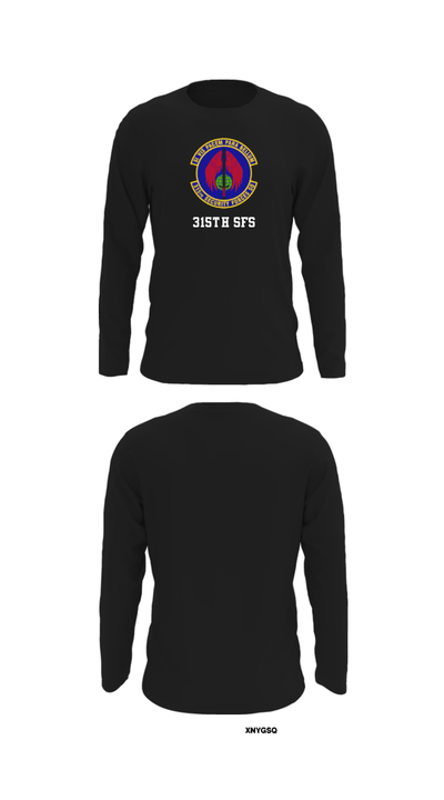 315th SFS 85031138 Long Sleeve Performance Shirt - 32
