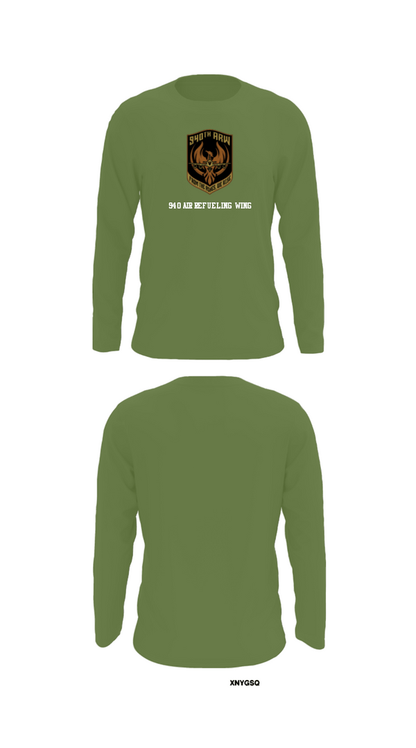 Long Sleeve Performance Shirt, 940 Air Refueling Wing, , Teamtime, Team time, sublimation, custom sports apparel, team uniforms, spirit wear, spiritwear, sports uniforms, custom shirts, team store, custom team store, fundraiser sports, apparel fundraiser
