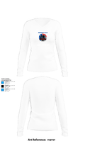 Lady Warriors 17642628 Women's Long Sleeve V-neck Shirt - 15