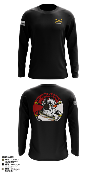 Long Sleeve Performance Shirt, 1-1 cav, , Teamtime, Team time, sublimation, custom sports apparel, team uniforms, spirit wear, spiritwear, sports uniforms, custom shirts, team store, custom team store, fundraiser sports, apparel fundraiser