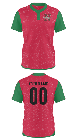 Two Button Softball Jersey, Newark High School Softball, Softball, Teamtime, Team time, sublimation, custom sports apparel, team uniforms, spirit wear, spiritwear, sports uniforms, custom shirts, team store, custom team store, fundraiser sports, apparel fundraiser