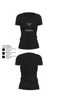 977 MP CO 88106845 Women's Short Sleeve V-neck Shirt - 24