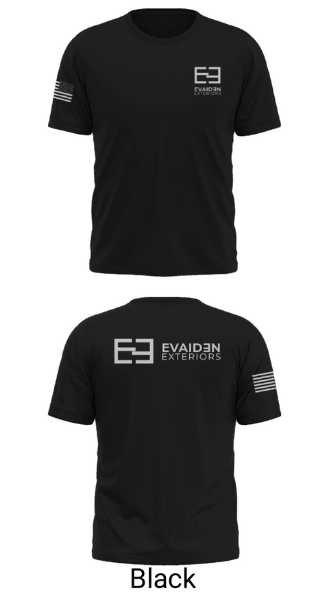 Old School Cotton Feel Shirt, EVAIDEN EXTERIORS, LLC, , Teamtime, Team time, sublimation, custom sports apparel, team uniforms, spirit wear, spiritwear, sports uniforms, custom shirts, team store, custom team store, fundraiser sports, apparel fundraiser