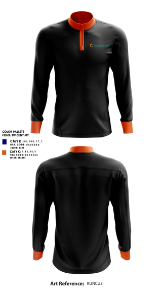 Quarter Zip Jacket, Innovatec, , Teamtime, Team time, sublimation, custom sports apparel, team uniforms, spirit wear, spiritwear, sports uniforms, custom shirts, team store, custom team store, fundraiser sports, apparel fundraiser