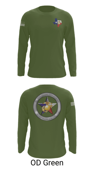 Long Sleeve Performance Shirt, Goodfellow AFB MCD, Marines, Teamtime, Team time, sublimation, custom sports apparel, team uniforms, spirit wear, spiritwear, sports uniforms, custom shirts, team store, custom team store, fundraiser sports, apparel fundraiser