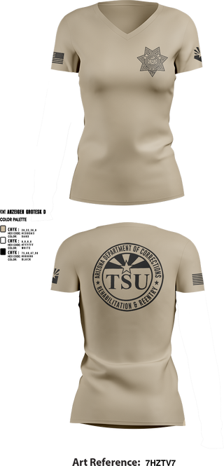 Womens Short Sleeve Vneck Shirt, TSU, Police, Teamtime, Team time, sublimation, custom sports apparel, team uniforms, spirit wear, spiritwear, sports uniforms, custom shirts, team store, custom team store, fundraiser sports, apparel fundraiser