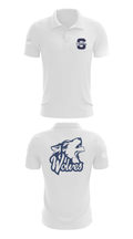 Shawnee Middle School Cheer 74518757 Short Sleeve Performance Polo - 9