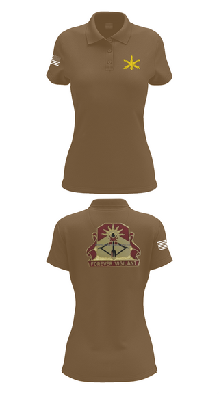 Womens Short Sleeve Performance Polo, BTRY-B 1/188th, National Guard, Teamtime, Team time, sublimation, custom sports apparel, team uniforms, spirit wear, spiritwear, sports uniforms, custom shirts, team store, custom team store, fundraiser sports, apparel fundraiser