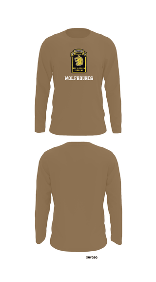 Long Sleeve Performance Shirt, Wolfhounds, Army, Teamtime, Team time, sublimation, custom sports apparel, team uniforms, spirit wear, spiritwear, sports uniforms, custom shirts, team store, custom team store, fundraiser sports, apparel fundraiser