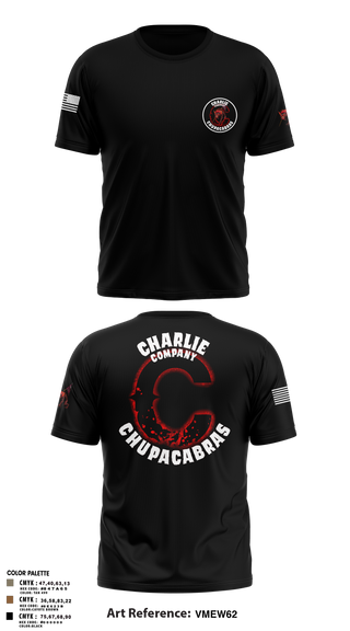 Old School Cotton Feel Shirt, C Co Chupacabras, Army, Teamtime, Team time, sublimation, custom sports apparel, team uniforms, spirit wear, spiritwear, sports uniforms, custom shirts, team store, custom team store, fundraiser sports, apparel fundraiser