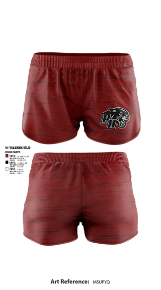 Womens Shorts, Panthers Volleyball, Women's Volleyball, Teamtime, Team time, sublimation, custom sports apparel, team uniforms, spirit wear, spiritwear, sports uniforms, custom shirts, team store, custom team store, fundraiser sports, apparel fundraiser