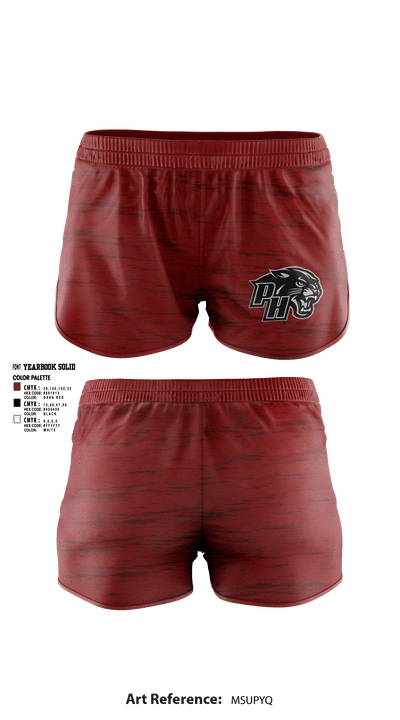 Panthers Volleyball 53574840 Women's Shorts - 2