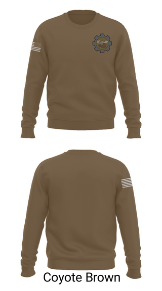 Crew Neck Sweatshirt, Moose Knuckles, Army, Teamtime, Team time, sublimation, custom sports apparel, team uniforms, spirit wear, spiritwear, sports uniforms, custom shirts, team store, custom team store, fundraiser sports, apparel fundraiser