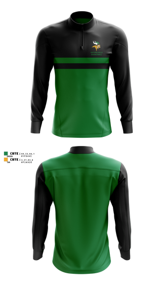 Quarter Zip Jacket, Oxford Hills Comprehensive High School Basketball, Men's Basketball, Teamtime, Team time, sublimation, custom sports apparel, team uniforms, spirit wear, spiritwear, sports uniforms, custom shirts, team store, custom team store, fundraiser sports, apparel fundraiser