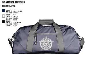 Duffle Bag, Cherry Valley Police Department, , Teamtime, Team time, sublimation, custom sports apparel, team uniforms, spirit wear, spiritwear, sports uniforms, custom shirts, team store, custom team store, fundraiser sports, apparel fundraiser