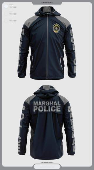 Windbreaker, Las Vegas city marshals, Police, Teamtime, Team time, sublimation, custom sports apparel, team uniforms, spirit wear, spiritwear, sports uniforms, custom shirts, team store, custom team store, fundraiser sports, apparel fundraiser