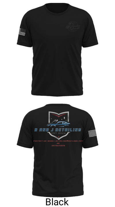 B and J Detailing 43609059 Old School Cotton Feel Shirt - 29