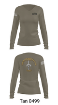 1/506 Inf, CSC, LRRP 84780352 Women's Long Sleeve V-neck Shirt - 77