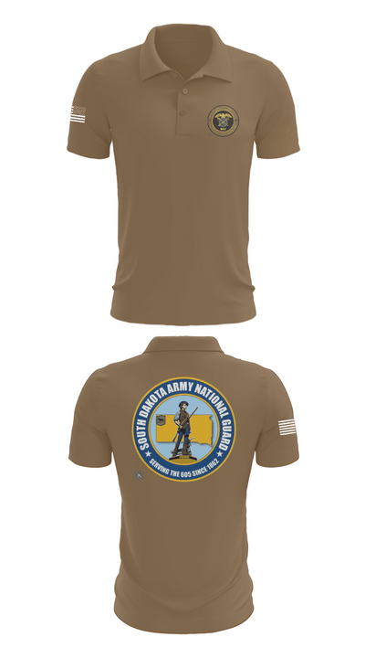 235th MP CO 6760099 Short Sleeve Performance Polo - 7