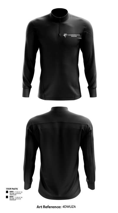 Hammerheads Racing 36736436 Quarter Zip Jacket - 108