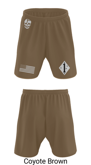 Athletic Shorts With Pockets, 3/7 Kilo 3rd, Marines, Teamtime, Team time, sublimation, custom sports apparel, team uniforms, spirit wear, spiritwear, sports uniforms, custom shirts, team store, custom team store, fundraiser sports, apparel fundraiser