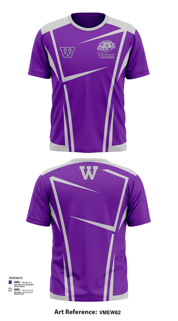 Short Sleeve Performance Shirt, Walnut Middle School, Spirit Store, Teamtime, Team time, sublimation, custom sports apparel, team uniforms, spirit wear, spiritwear, sports uniforms, custom shirts, team store, custom team store, fundraiser sports, apparel fundraiser