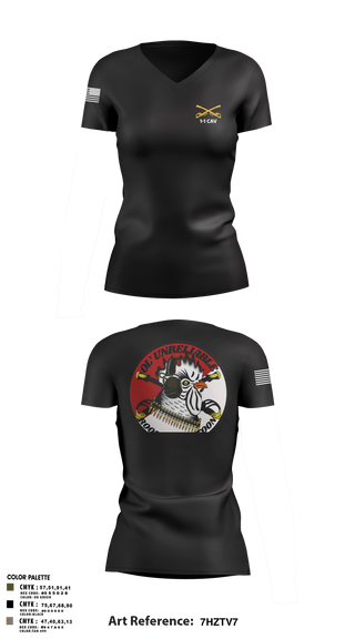 Womens Short Sleeve Vneck Shirt, 1-1 cav, , Teamtime, Team time, sublimation, custom sports apparel, team uniforms, spirit wear, spiritwear, sports uniforms, custom shirts, team store, custom team store, fundraiser sports, apparel fundraiser