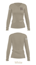 Big bacon 78222770 Women's Long Sleeve V-neck Shirt - 16