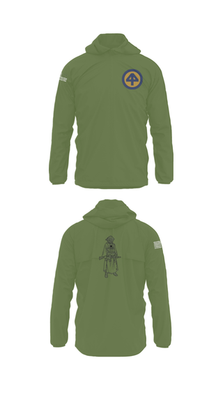 Windbreaker, A Co 1/1-114th, Army, Teamtime, Team time, sublimation, custom sports apparel, team uniforms, spirit wear, spiritwear, sports uniforms, custom shirts, team store, custom team store, fundraiser sports, apparel fundraiser