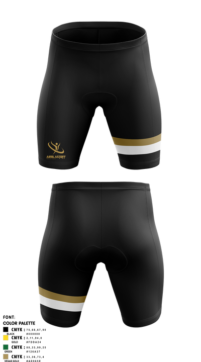Airblastoff Lions 14236654 Men's Compression Shorts - 4