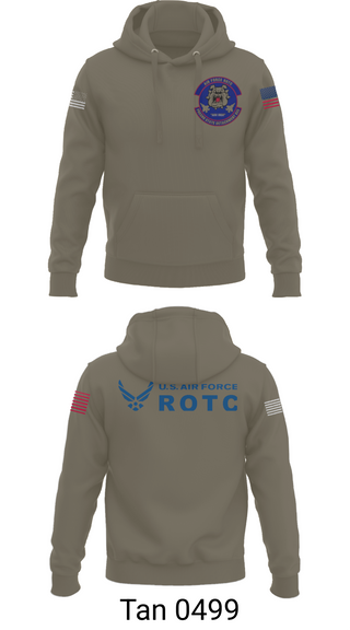 Hoodie, Detachment 035, Air Force, Teamtime, Team time, sublimation, custom sports apparel, team uniforms, spirit wear, spiritwear, sports uniforms, custom shirts, team store, custom team store, fundraiser sports, apparel fundraiser