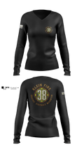 Klein Fire 38 11019570 Women's Long Sleeve V-neck Shirt - 3
