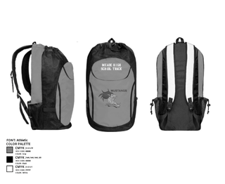 Gear Bag, Meade High School Track, Track & Field, Teamtime, Team time, sublimation, custom sports apparel, team uniforms, spirit wear, spiritwear, sports uniforms, custom shirts, team store, custom team store, fundraiser sports, apparel fundraiser