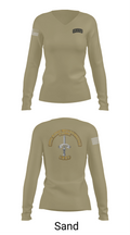 1/506 Inf, CSC, LRRP 84780352 Women's Long Sleeve V-neck Shirt - 97