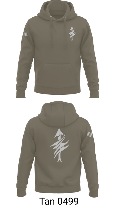 3rd Battalion 2nd Marines Scout Sniper Platoon 1879947 Hoodie - 78