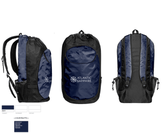 Gear Bag, atlantic sapphire, , Teamtime, Team time, sublimation, custom sports apparel, team uniforms, spirit wear, spiritwear, sports uniforms, custom shirts, team store, custom team store, fundraiser sports, apparel fundraiser