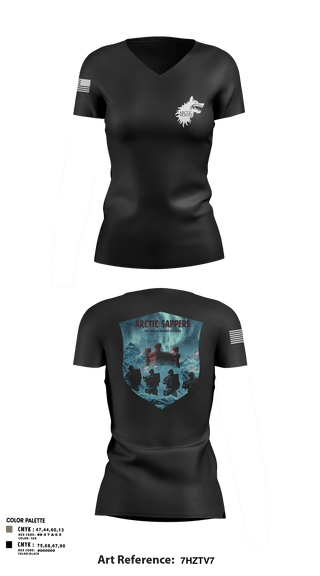Womens Short Sleeve Vneck Shirt, A CO, 70 BEB, Army, Teamtime, Team time, sublimation, custom sports apparel, team uniforms, spirit wear, spiritwear, sports uniforms, custom shirts, team store, custom team store, fundraiser sports, apparel fundraiser