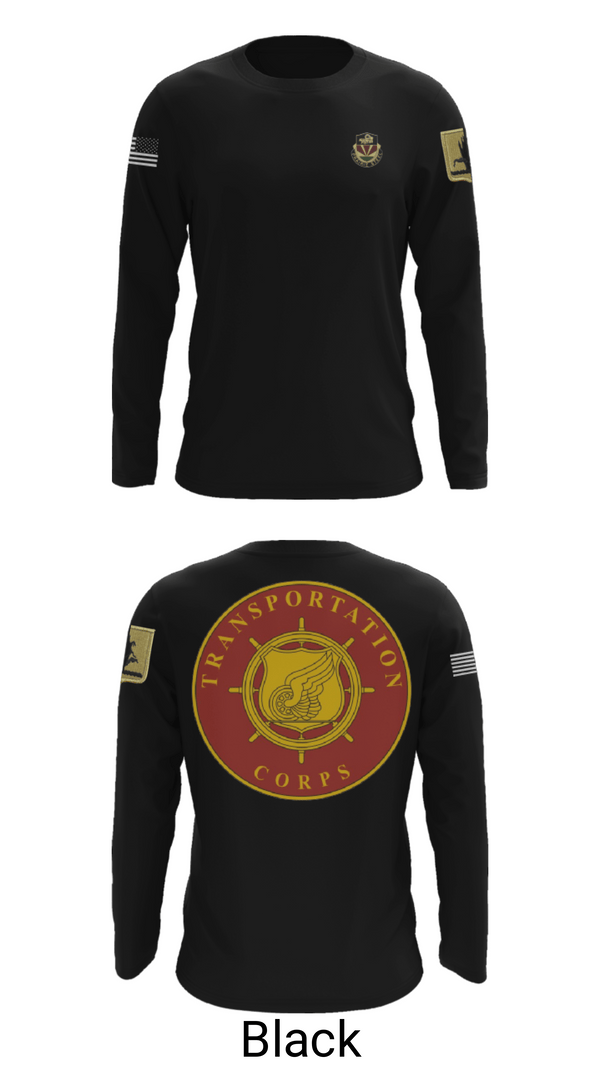 Long Sleeve Performance Shirt, 189th Transportation Company, , Teamtime, Team time, sublimation, custom sports apparel, team uniforms, spirit wear, spiritwear, sports uniforms, custom shirts, team store, custom team store, fundraiser sports, apparel fundraiser