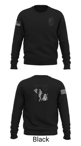 Crew Neck Sweatshirt, Ceremonial Platoon, Marines, Teamtime, Team time, sublimation, custom sports apparel, team uniforms, spirit wear, spiritwear, sports uniforms, custom shirts, team store, custom team store, fundraiser sports, apparel fundraiser